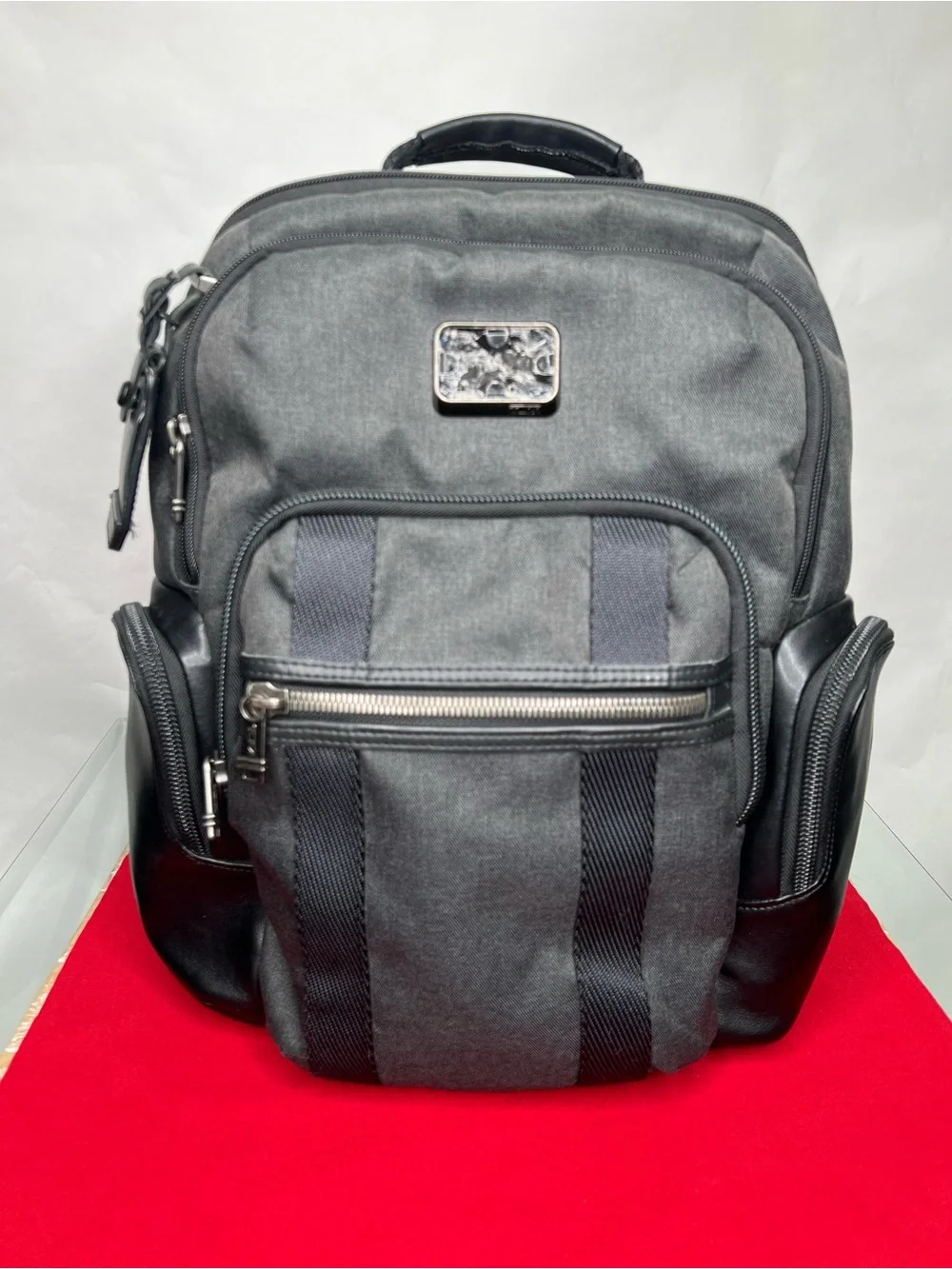 Tumi Nellis Alpha Bravo Men's Gray Travel Backpack Bookbag